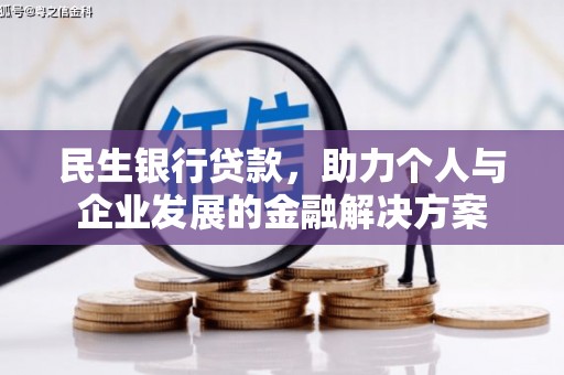 武侯民生银行贷款，助力个人与企业发展的金融解决方案