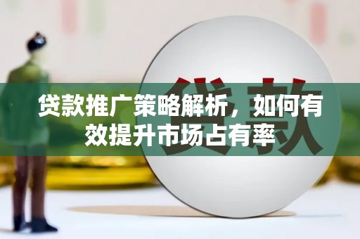武侯贷款推广策略解析，如何有效提升市场占有率