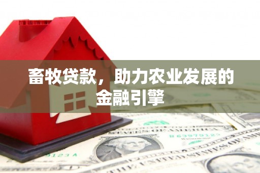武侯畜牧贷款，助力农业发展的金融引擎