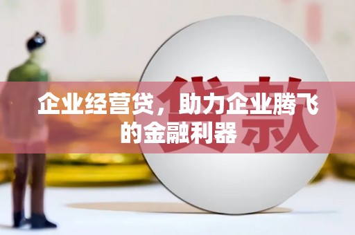 武侯企业经营贷，助力企业腾飞的金融利器