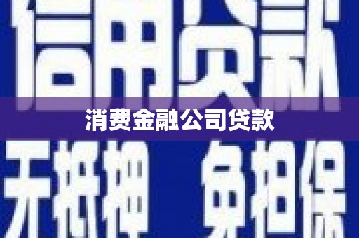武侯消费金融公司贷款