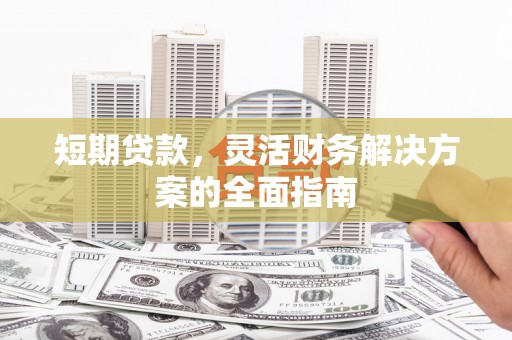 武侯短期贷款，灵活财务解决方案的全面指南