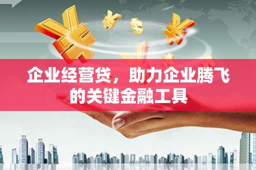 武侯企业经营贷，助力企业腾飞的关键金融工具