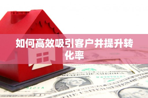 武侯如何高效吸引客户并提升转化率