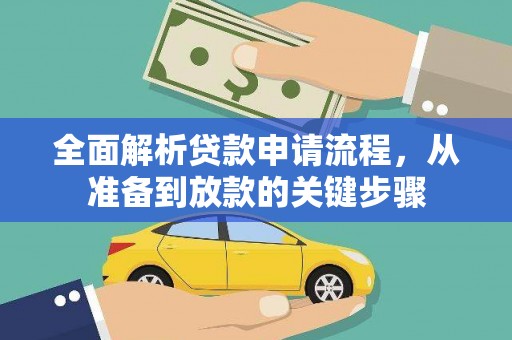 武侯全面解析贷款申请流程，从准备到放款的关键步骤