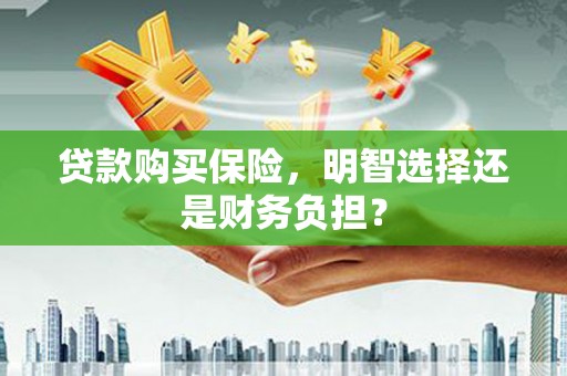 武侯贷款购买保险，明智选择还是财务负担？