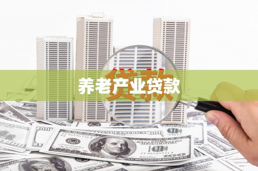 武侯养老产业贷款