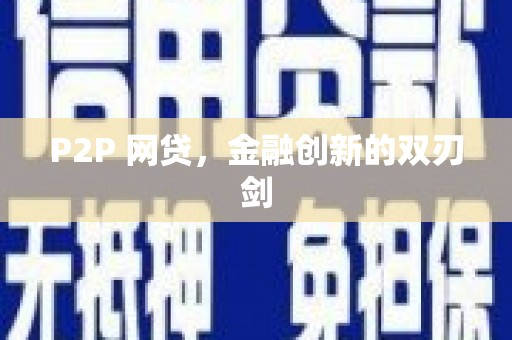 武侯P2P 网贷，金融创新的双刃剑