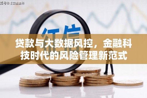 武侯贷款与大数据风控，金融科技时代的风险管理新范式