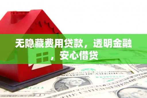 武侯无隐藏费用贷款，透明金融，安心借贷