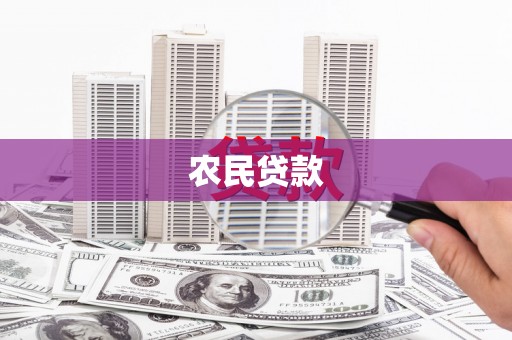 武侯农民贷款