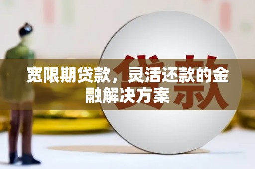 武侯宽限期贷款，灵活还款的金融解决方案