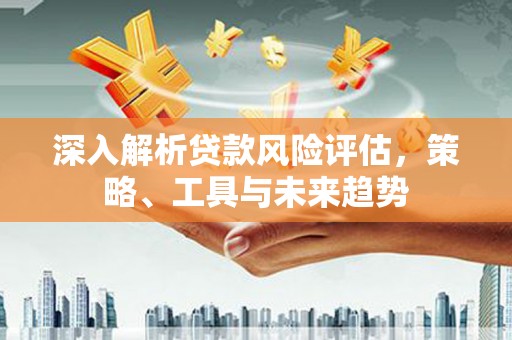 武侯深入解析贷款风险评估，策略、工具与未来趋势