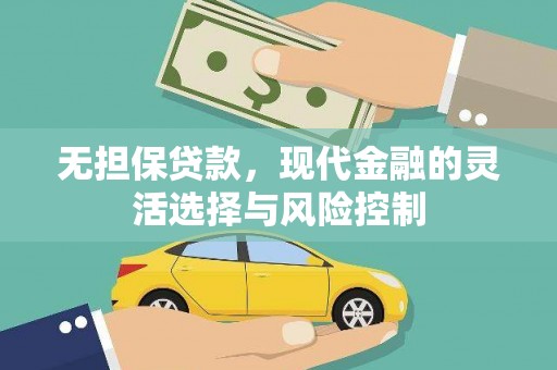武侯无担保贷款，现代金融的灵活选择与风险控制