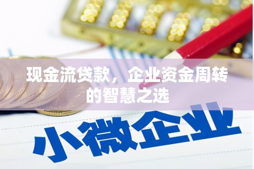 武侯现金流贷款，企业资金周转的智慧之选