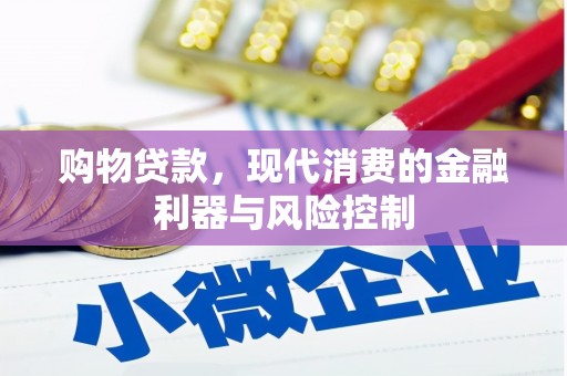 武侯购物贷款，现代消费的金融利器与风险控制