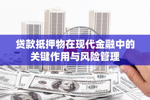 武侯贷款抵押物在现代金融中的关键作用与风险管理