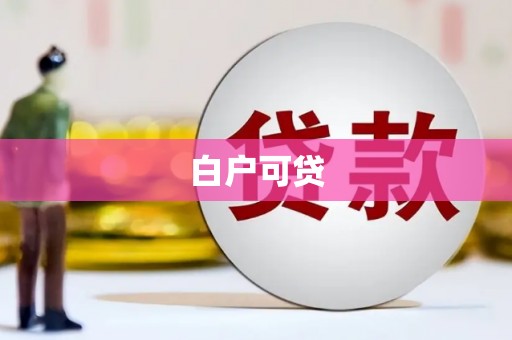武侯白户可贷