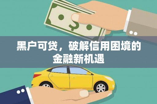 武侯黑户可贷，破解信用困境的金融新机遇