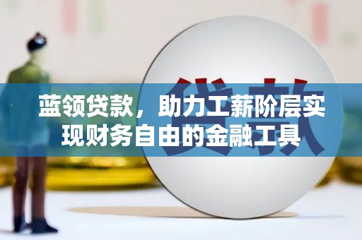 武侯蓝领贷款，助力工薪阶层实现财务自由的金融工具