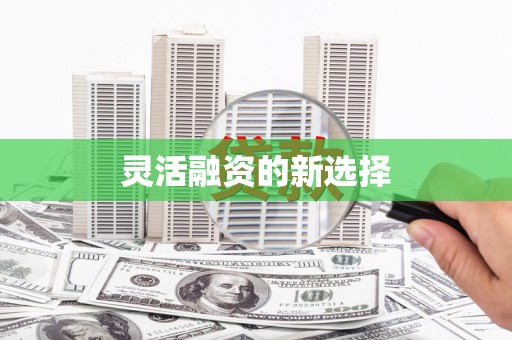 武侯灵活融资的新选择