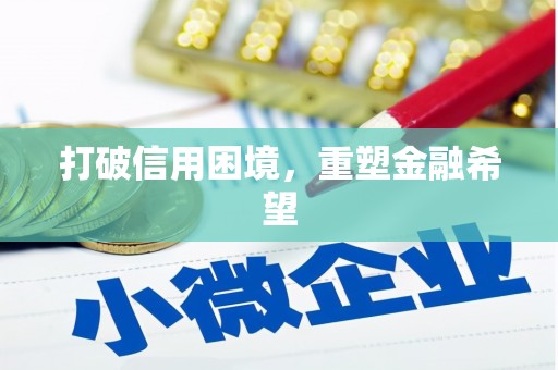 武侯打破信用困境，重塑金融希望