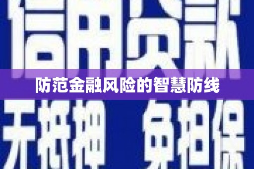武侯防范金融风险的智慧防线