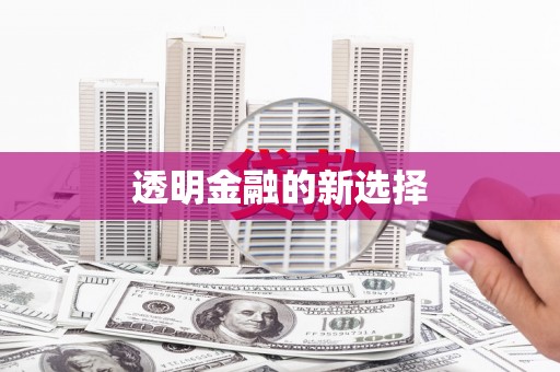 武侯透明金融的新选择