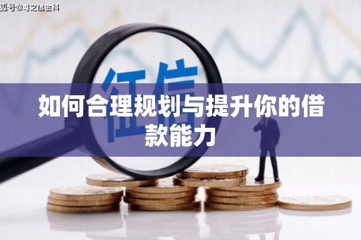 武侯如何合理规划与提升你的借款能力