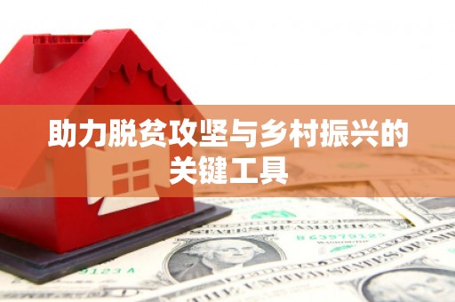 武侯助力脱贫攻坚与乡村振兴的关键工具
