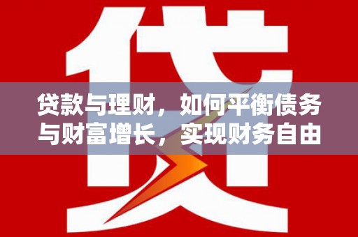 武侯贷款与理财，如何平衡债务与财富增长，实现财务自由