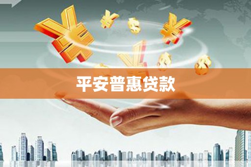 武侯平安普惠贷款