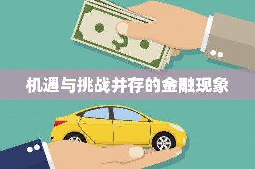 武侯机遇与挑战并存的金融现象