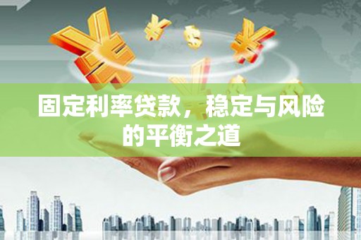 武侯固定利率贷款，稳定与风险的平衡之道